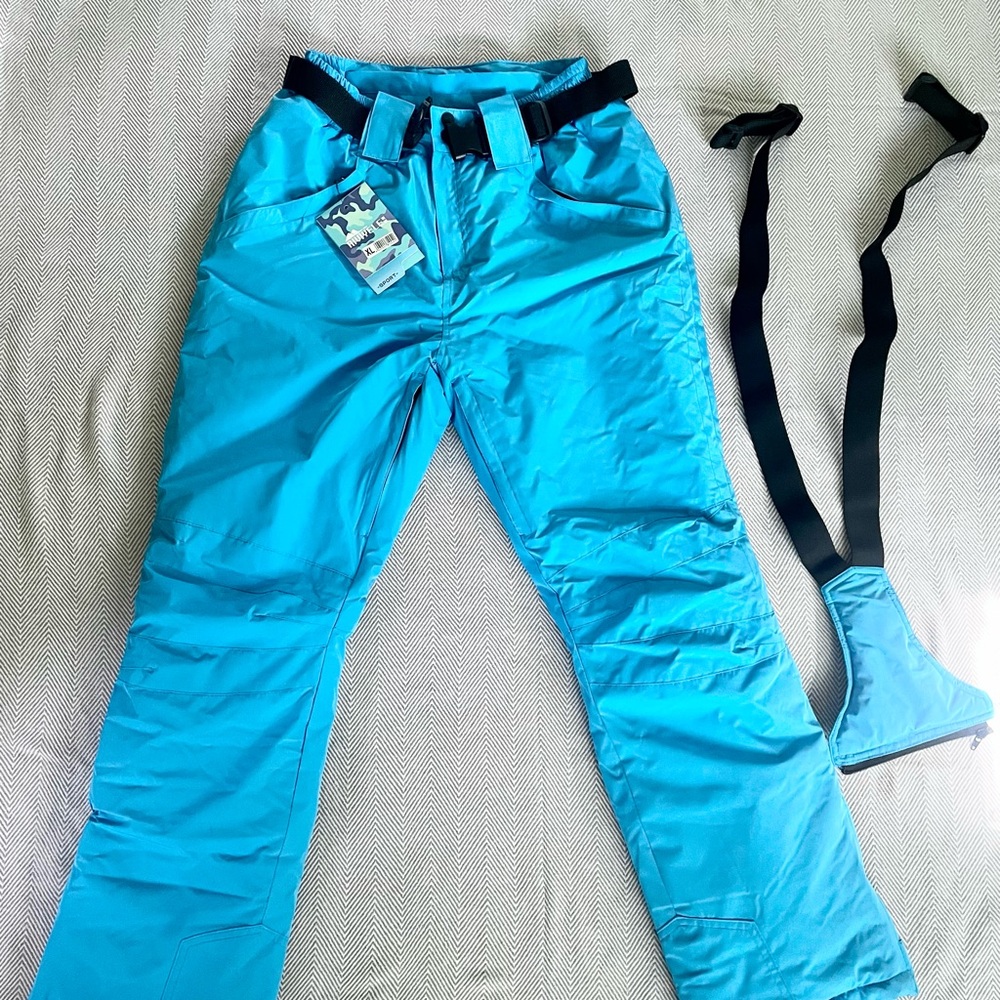 Blue Snow Pants